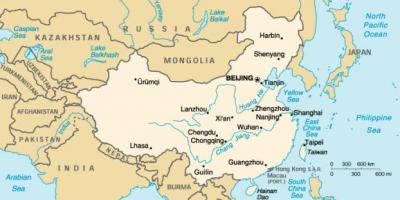 המפה העתיקה של סין